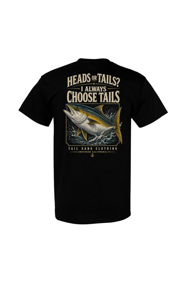 Tail Gang Heads or Tails Tee