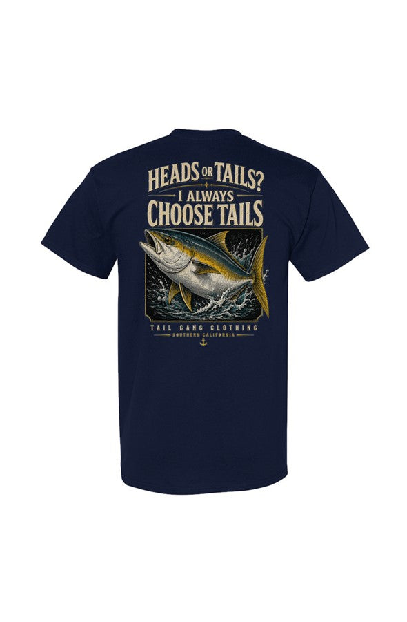 Tail Gang Heads or Tails Tee