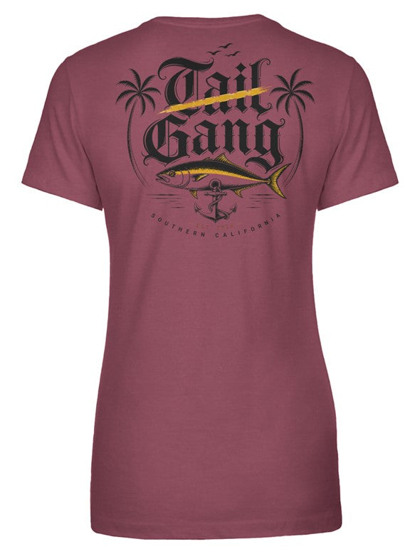Tail Gang Womens Crew Tee