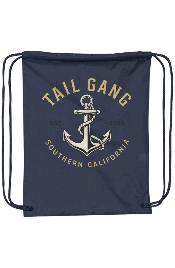 Tail Gang Anchor Drawstring Bag with DUROcord