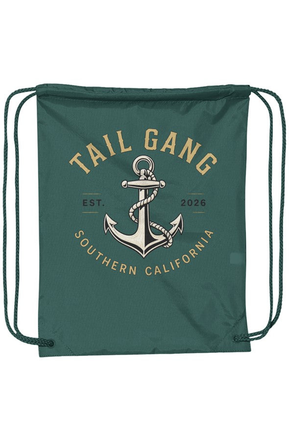 Tail Gang Anchor Drawstring Bag with DUROcord