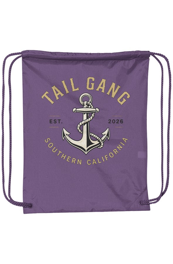 Tail Gang Anchor Drawstring Bag with DUROcord