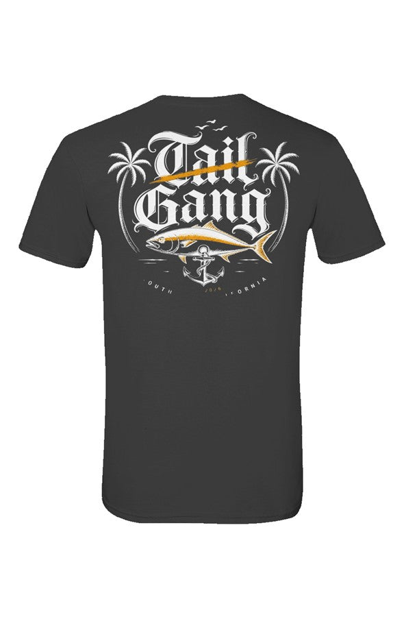 Tail Gang Yellowtail Tee Black
