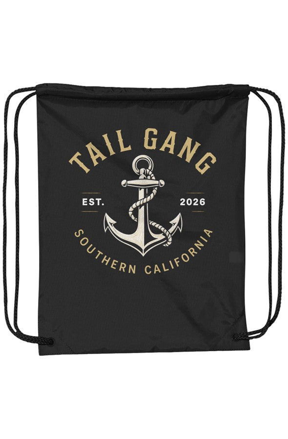 Tail Gang Anchor Drawstring Bag with DUROcord