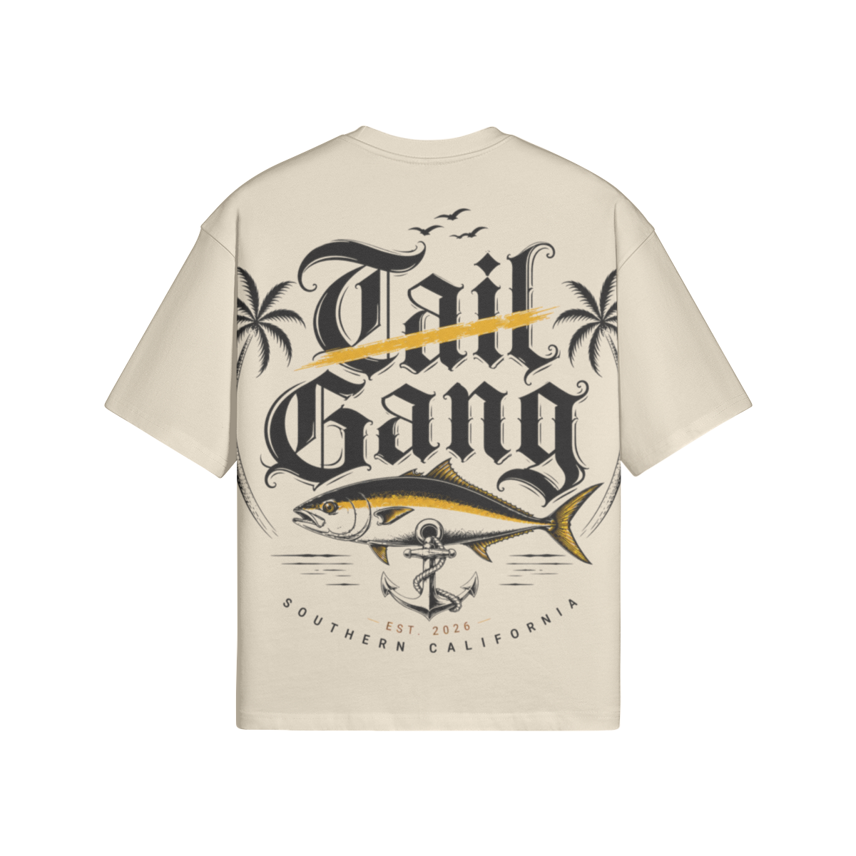 Tail Gang Signature Premium Yellowtail Tee