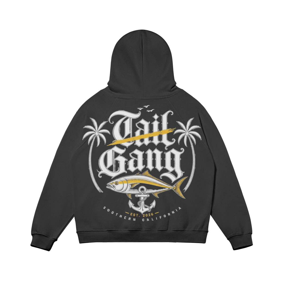 Tail Gang Premium Yellowtail Pull Over Hoodie